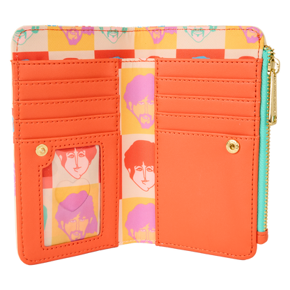 Loungefly The Beatles All You Need Is Love Flap Wallet