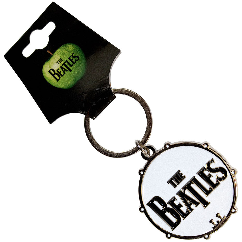 The Beatles Drum Logo Keychain
