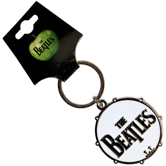 The Beatles Drum Logo Keychain