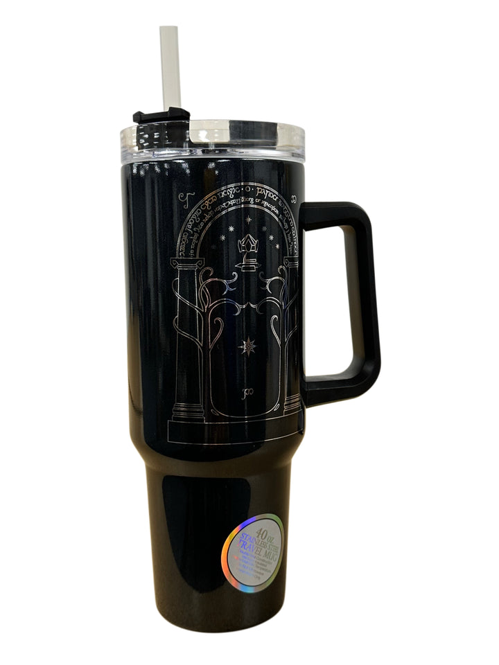 Lord Of The Rings The Doors Of Durin 40oz Travel Mug