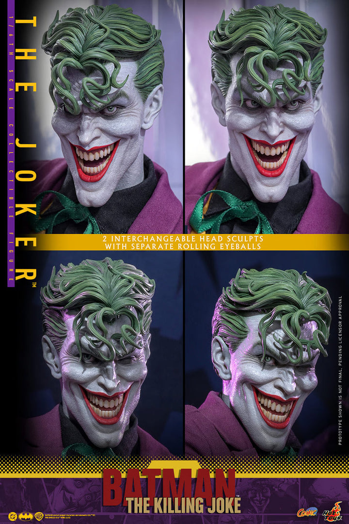 *Pre-Order* DC Comics The Joker Sixth Scale Figure by Hot Toys
