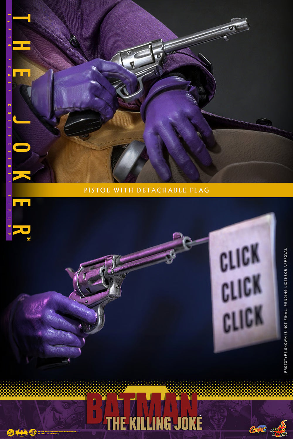 *Pre-Order* DC Comics The Joker Sixth Scale Figure by Hot Toys