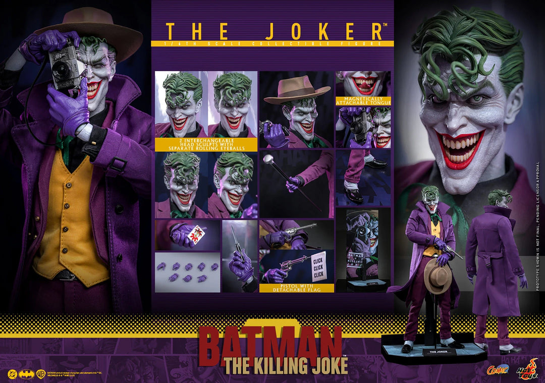 *Pre-Order* DC Comics The Joker Sixth Scale Figure by Hot Toys