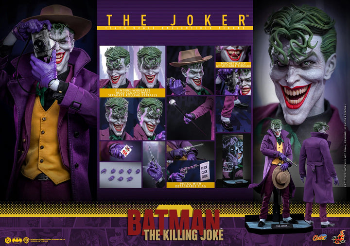 *Pre-Order* DC Comics The Joker Sixth Scale Figure by Hot Toys