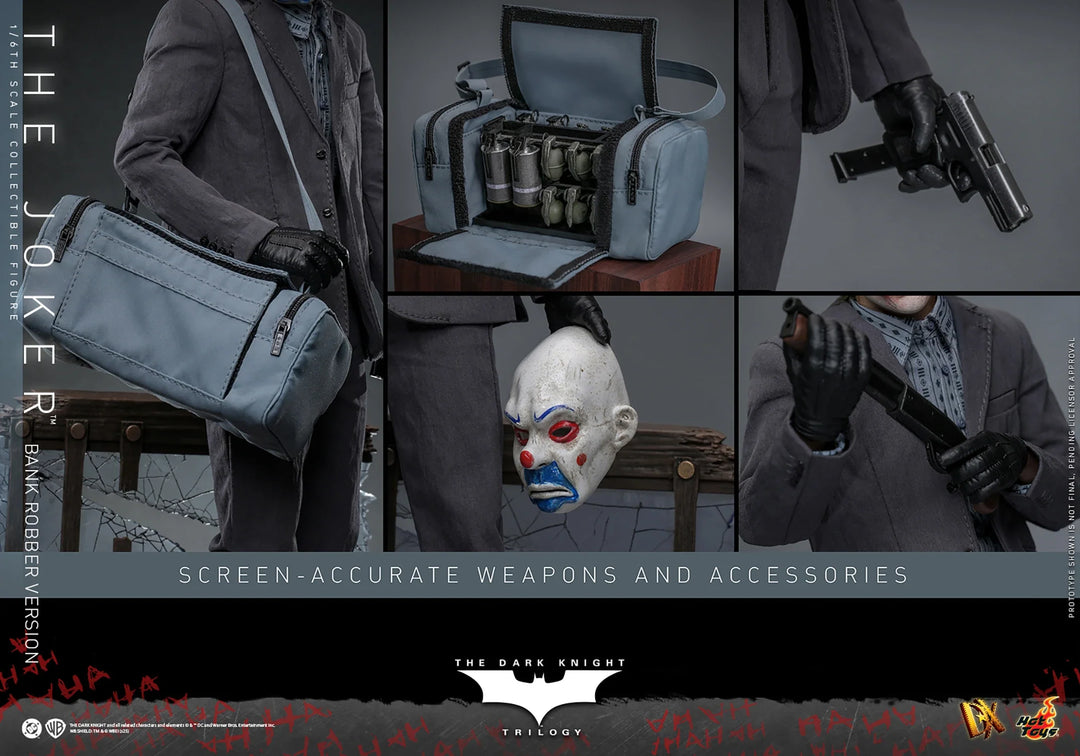 *Pre-Order* The Joker (Bank Robber Version) DC Comics Sixth Scale Figure by Hot Toys