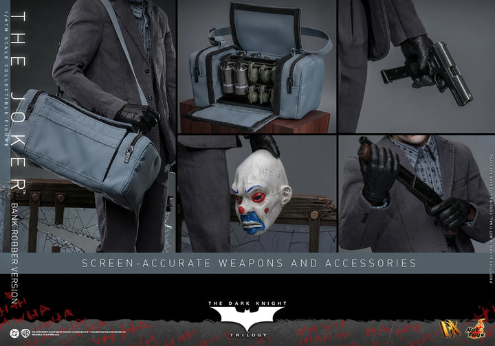 *Pre-Order* The Joker (Bank Robber Version) DC Comics Sixth Scale Figure by Hot Toys