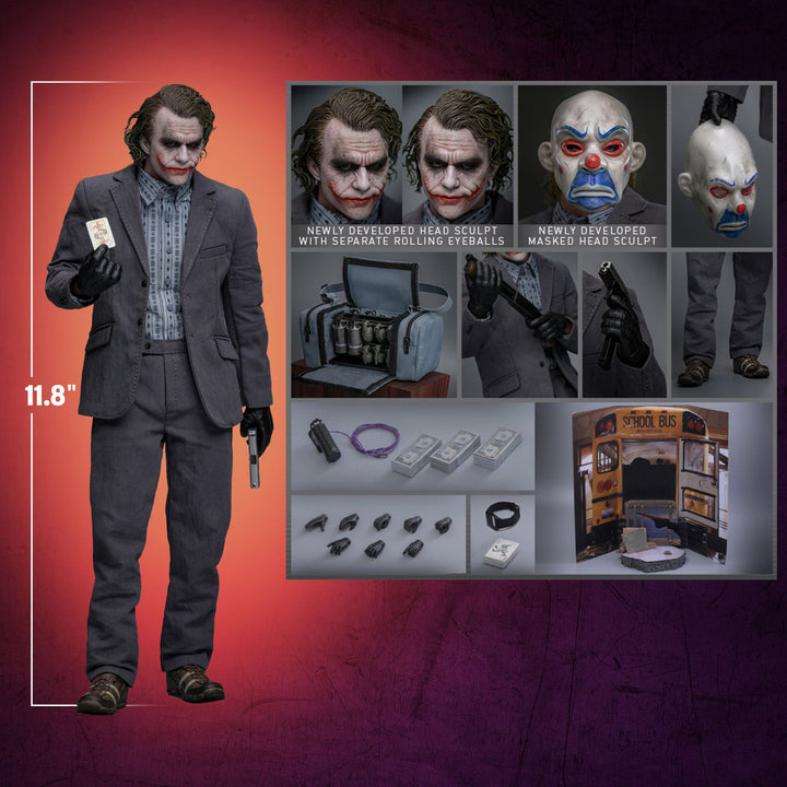 *Pre-Order* The Joker (Bank Robber Version) DC Comics Sixth Scale Figure by Hot Toys