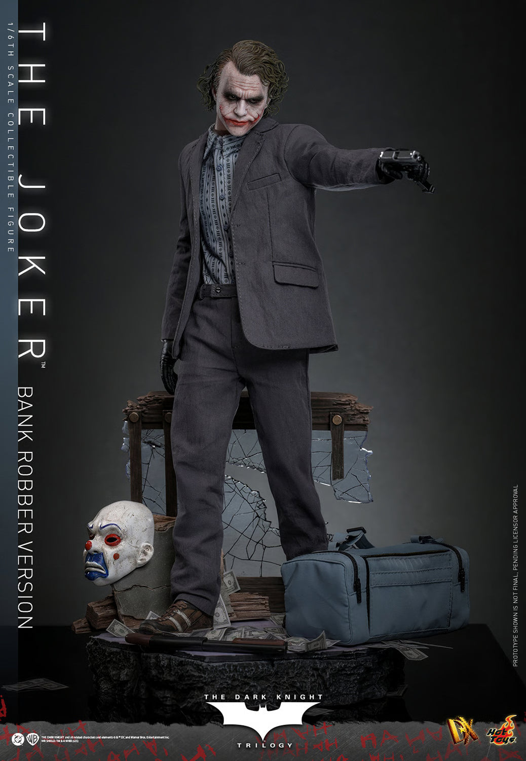 *Pre-Order* The Joker (Bank Robber Version) DC Comics Sixth Scale Figure by Hot Toys