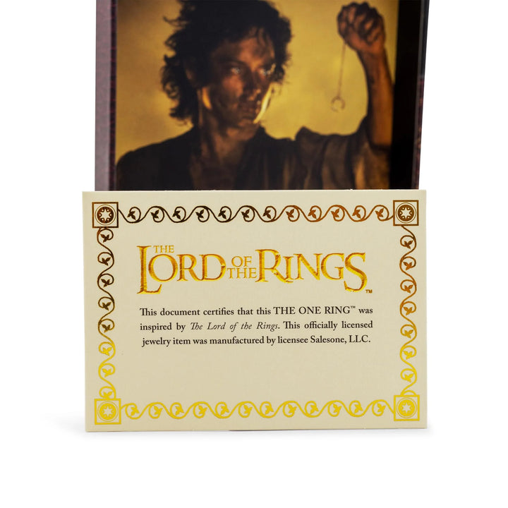 The Lord Of The Rings One Ring Replica Necklace