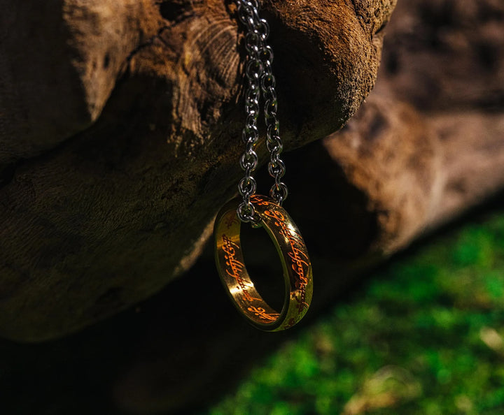 The Lord Of The Rings One Ring Replica Necklace
