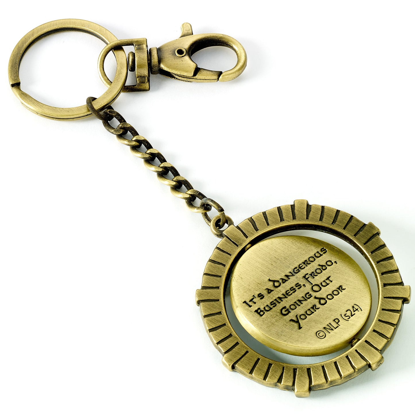 The Lord of The Rings Bag End Hobbit Door Keyring