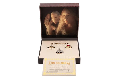 The Lord of The Rings Elven Rings of Power Set Fellowship Version
