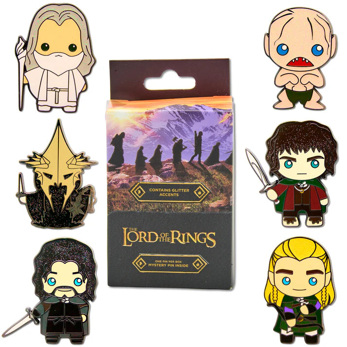 The Lord of The Rings Mystery Pin Blind Box Case of 18
