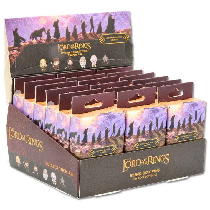 The Lord of The Rings Mystery Pin Blind Box Case of 18