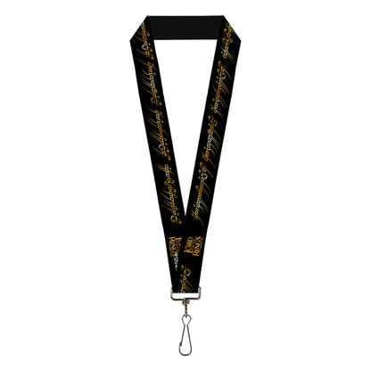 The Lord of The Rings The One Ring Lanyard