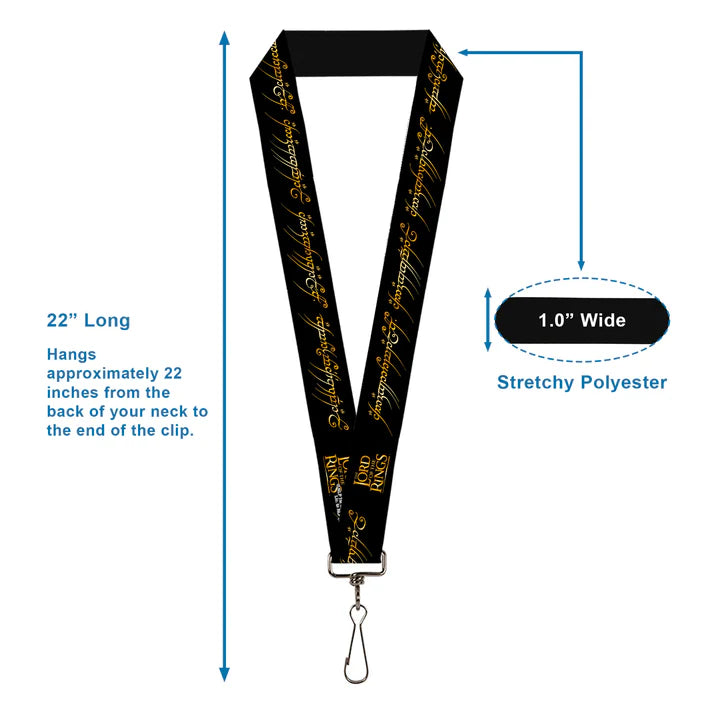 The Lord of The Rings The One Ring Lanyard