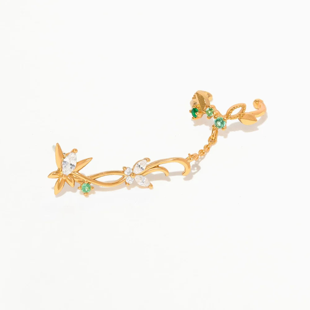 The Lord of the Rings Elven Ear Cuff and Stud Earring