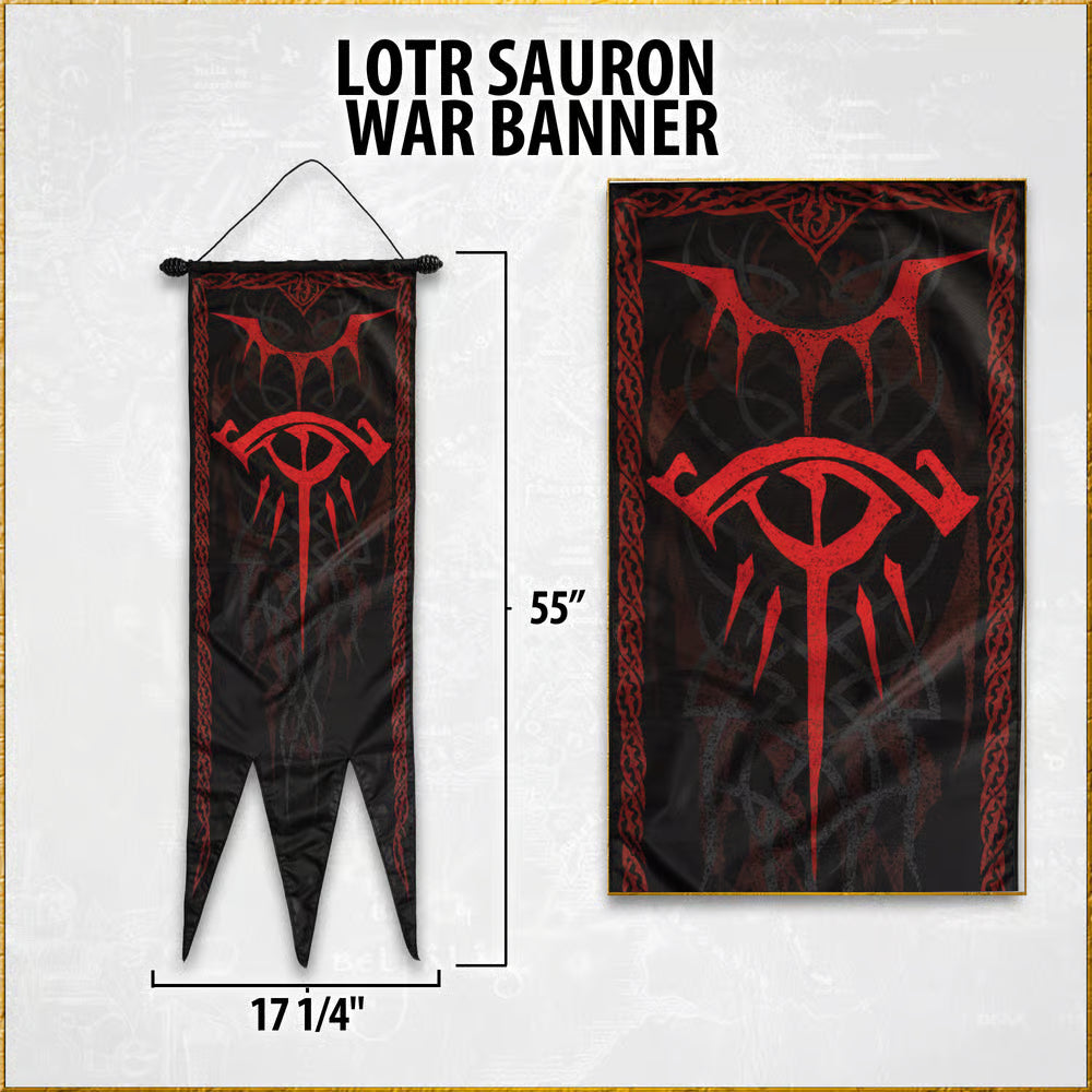 The Lord of the Rings Sauron War Banner