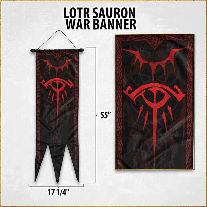 The Lord of the Rings Sauron War Banner