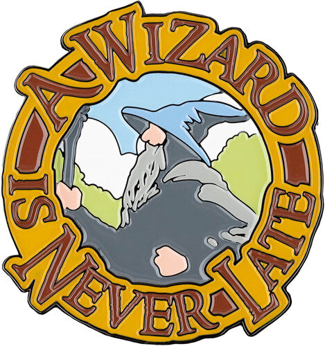 The Lord of the Rings - A Wizard Is Never Late Enamel Magnet by Weta Workshop