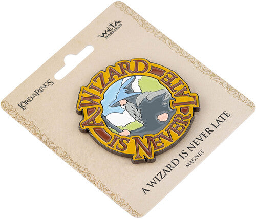 The Lord of the Rings - A Wizard Is Never Late Enamel Magnet by Weta Workshop