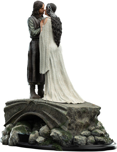 The Lord of the Rings Miniature Statue - Aragorn &amp; Arwen by Weta Workshop