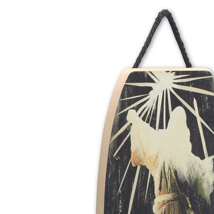 Lord of the Rings Gandalf "You Shall Not Pass" Hanging Wood Wall Decor Sign