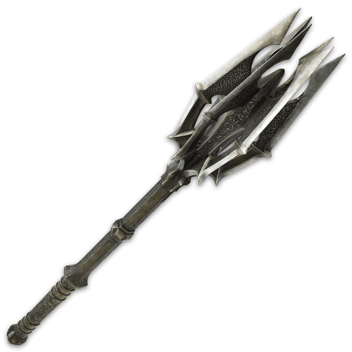 Lord of the Rings Sauron Mace and Banner Replica with One Ring