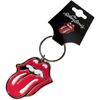 The Rolling Stones Classic Tongue Logo Keychain