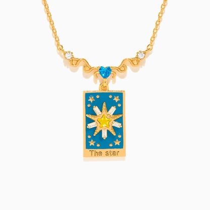 The Star Tarot Card Necklace