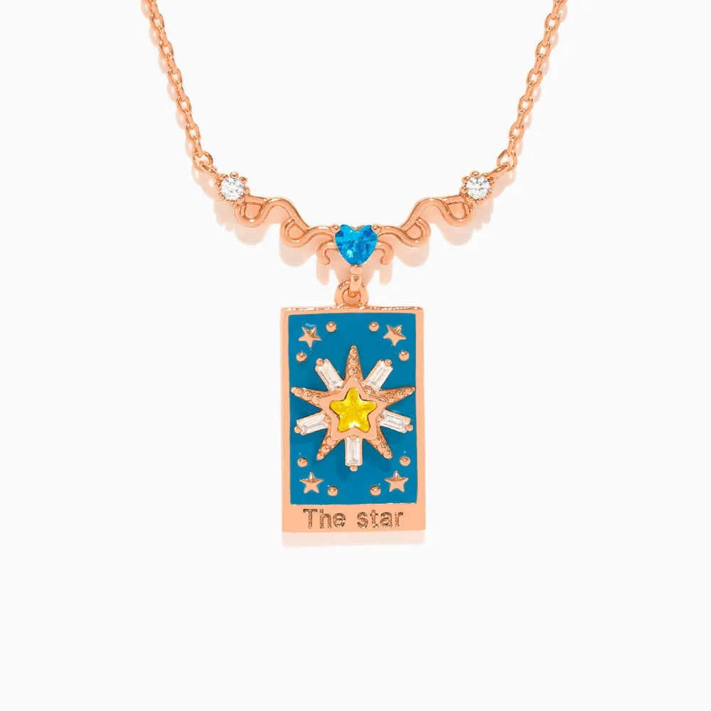 The Star Tarot Card Necklace