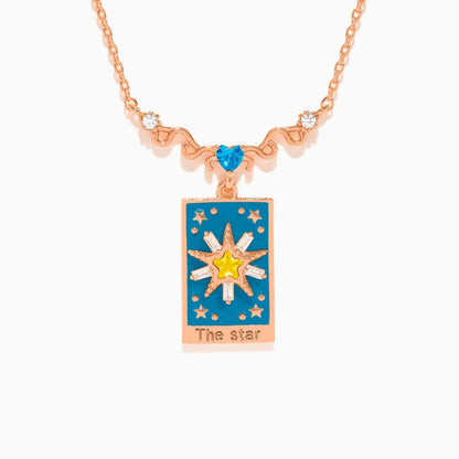 The Star Tarot Card Necklace