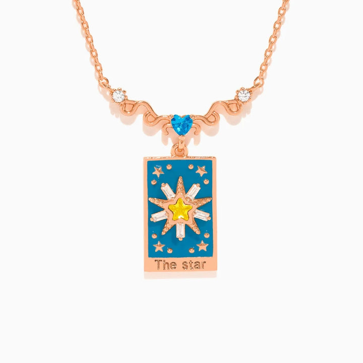 The Star Tarot Card Necklace