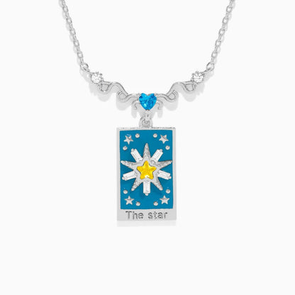 The Star Tarot Card Necklace