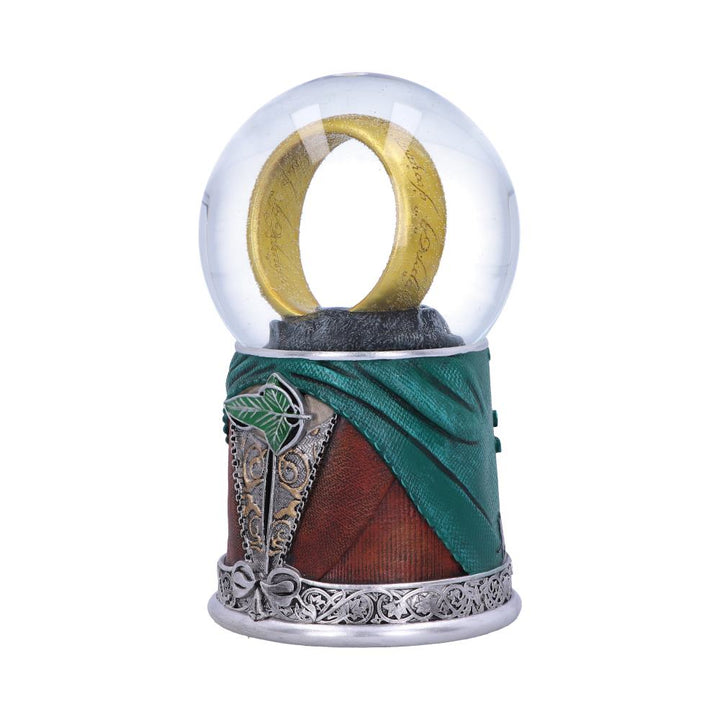 The Lord of the Rings Frodo and The One Ring Snow Globe