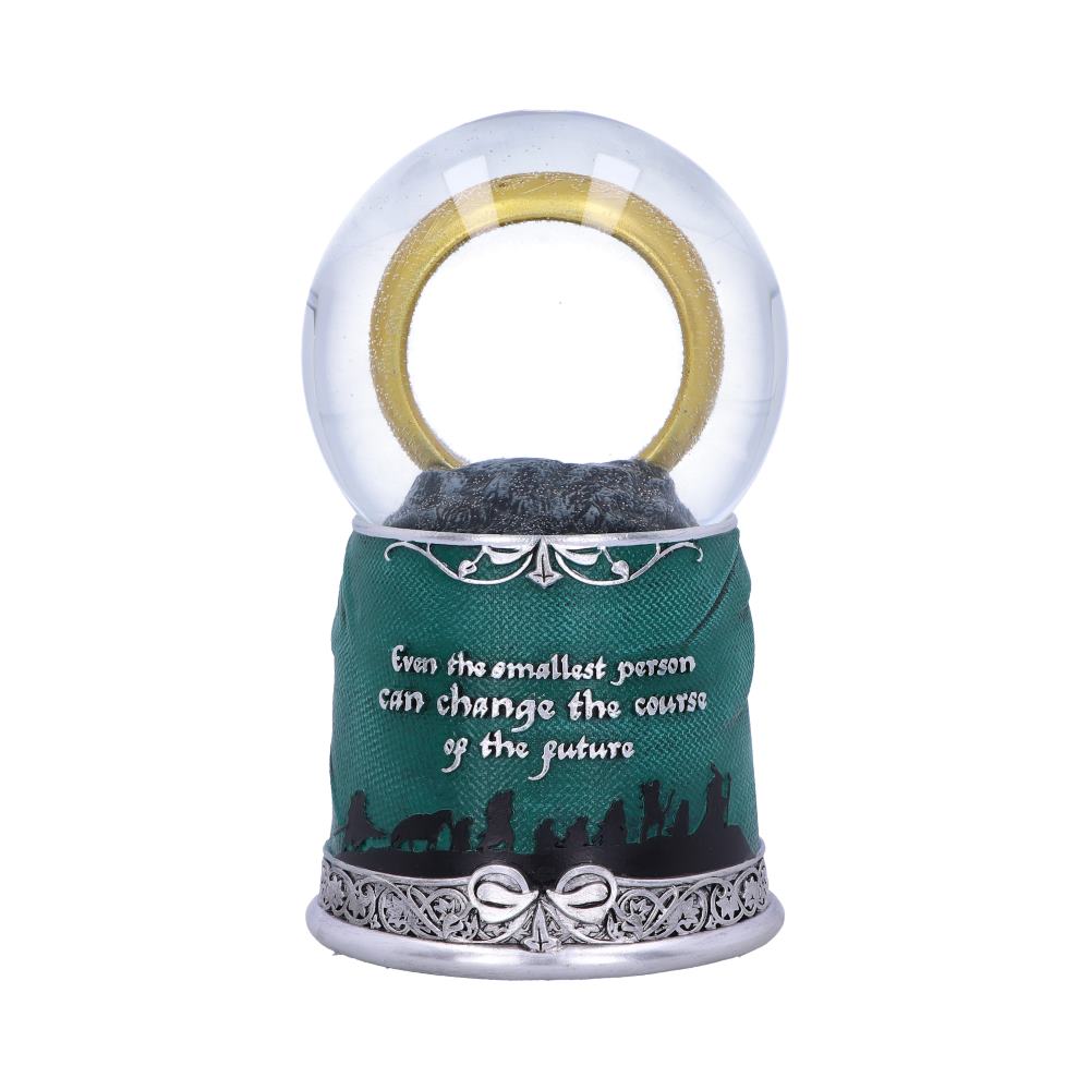 The Lord of the Rings Frodo and The One Ring Snow Globe