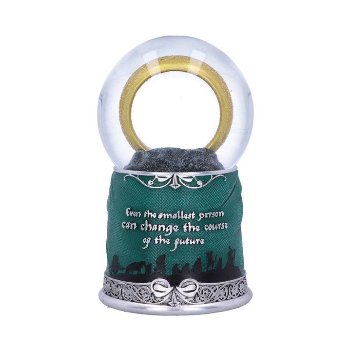 The Lord of the Rings Frodo and The One Ring Snow Globe