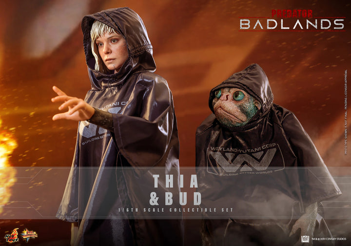 *Pre-Order* Thia and Bud (Predator: Badlands) Sixth Scale Figure Set by Hot Toys