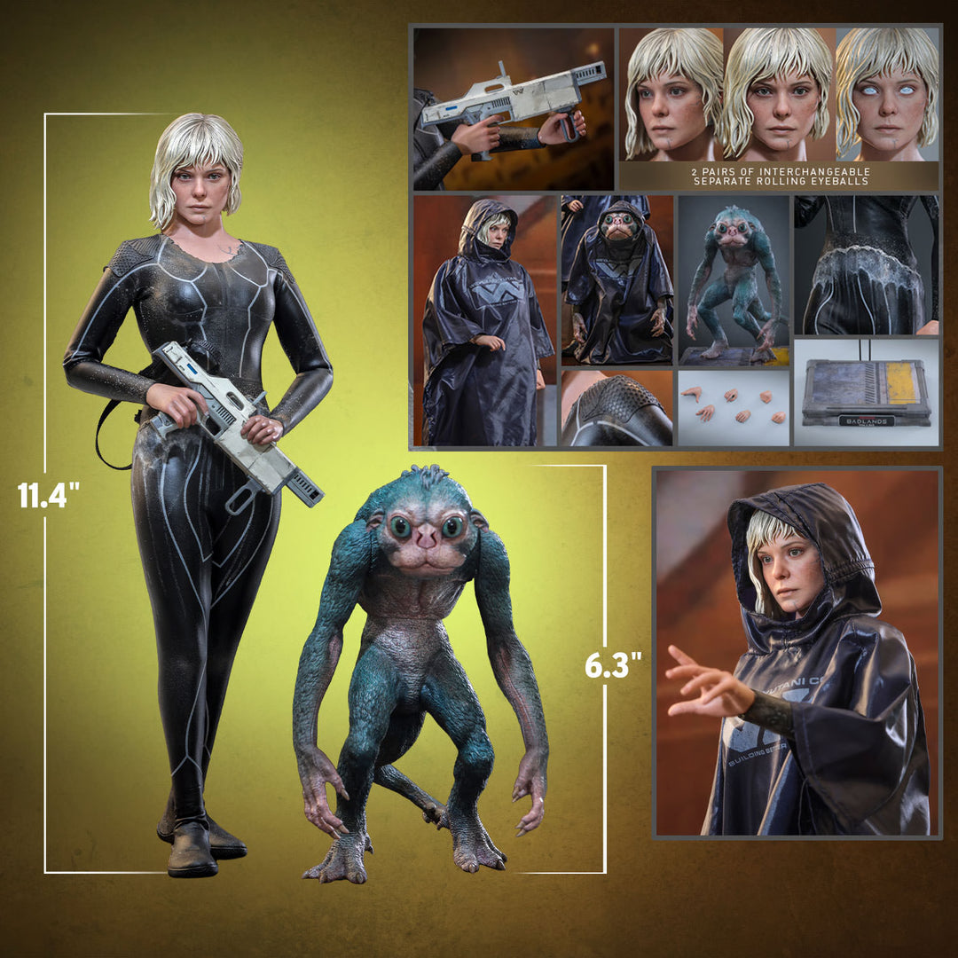 *Pre-Order* Thia and Bud (Predator: Badlands) Sixth Scale Figure Set by Hot Toys