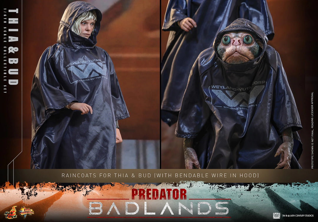 *Pre-Order* Thia and Bud (Predator: Badlands) Sixth Scale Figure Set by Hot Toys