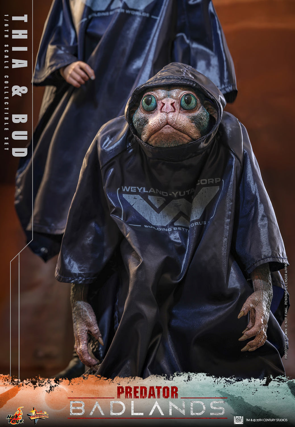 *Pre-Order* Thia and Bud (Predator: Badlands) Sixth Scale Figure Set by Hot Toys