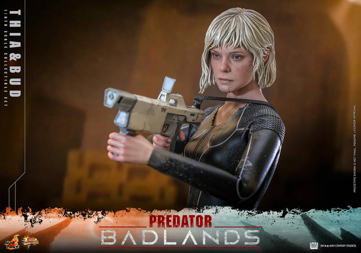 *Pre-Order* Thia and Bud (Predator: Badlands) Sixth Scale Figure Set by Hot Toys