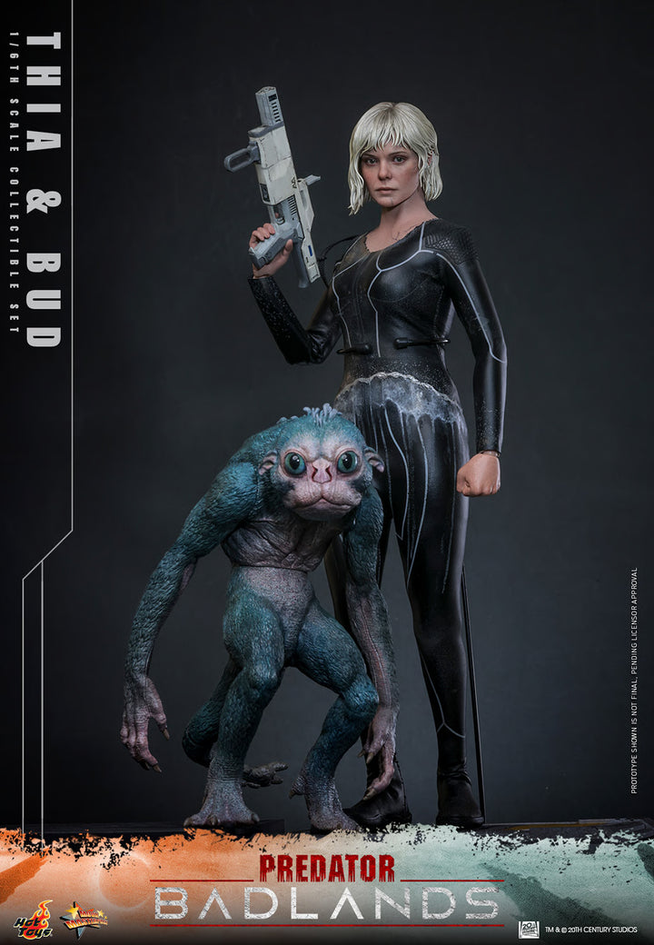 *Pre-Order* Thia and Bud (Predator: Badlands) Sixth Scale Figure Set by Hot Toys