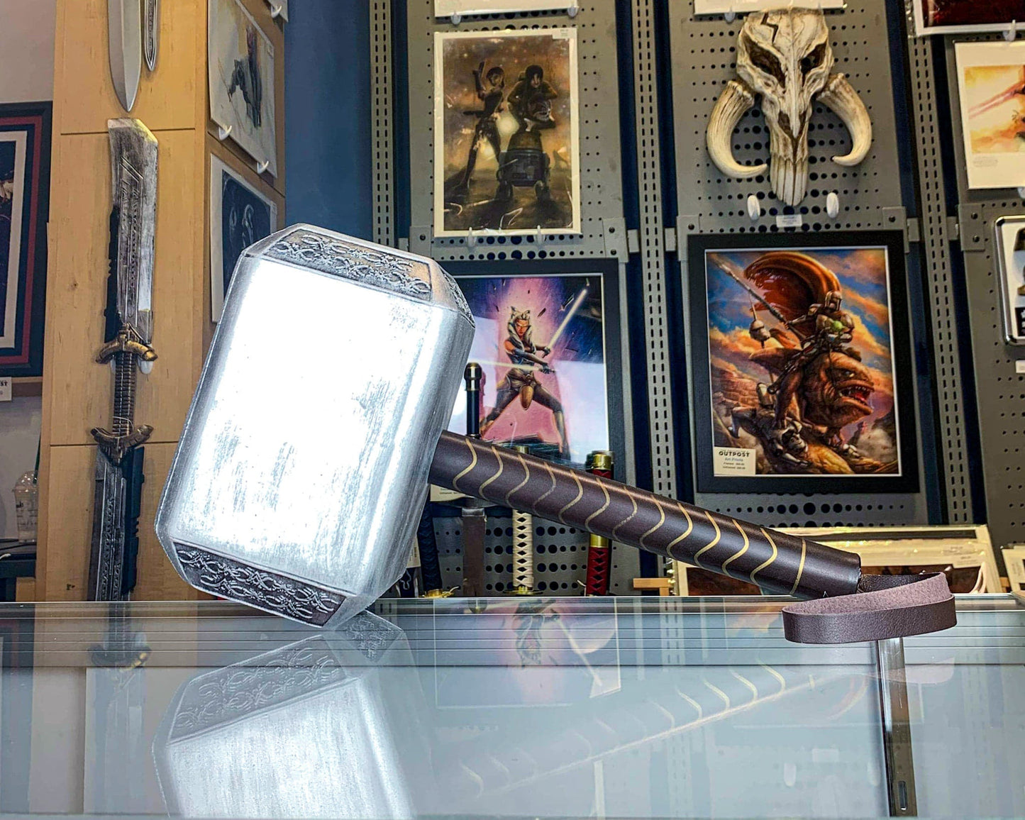 Thor Hammer Mjolnir 17" Premium High Density Foam Replica