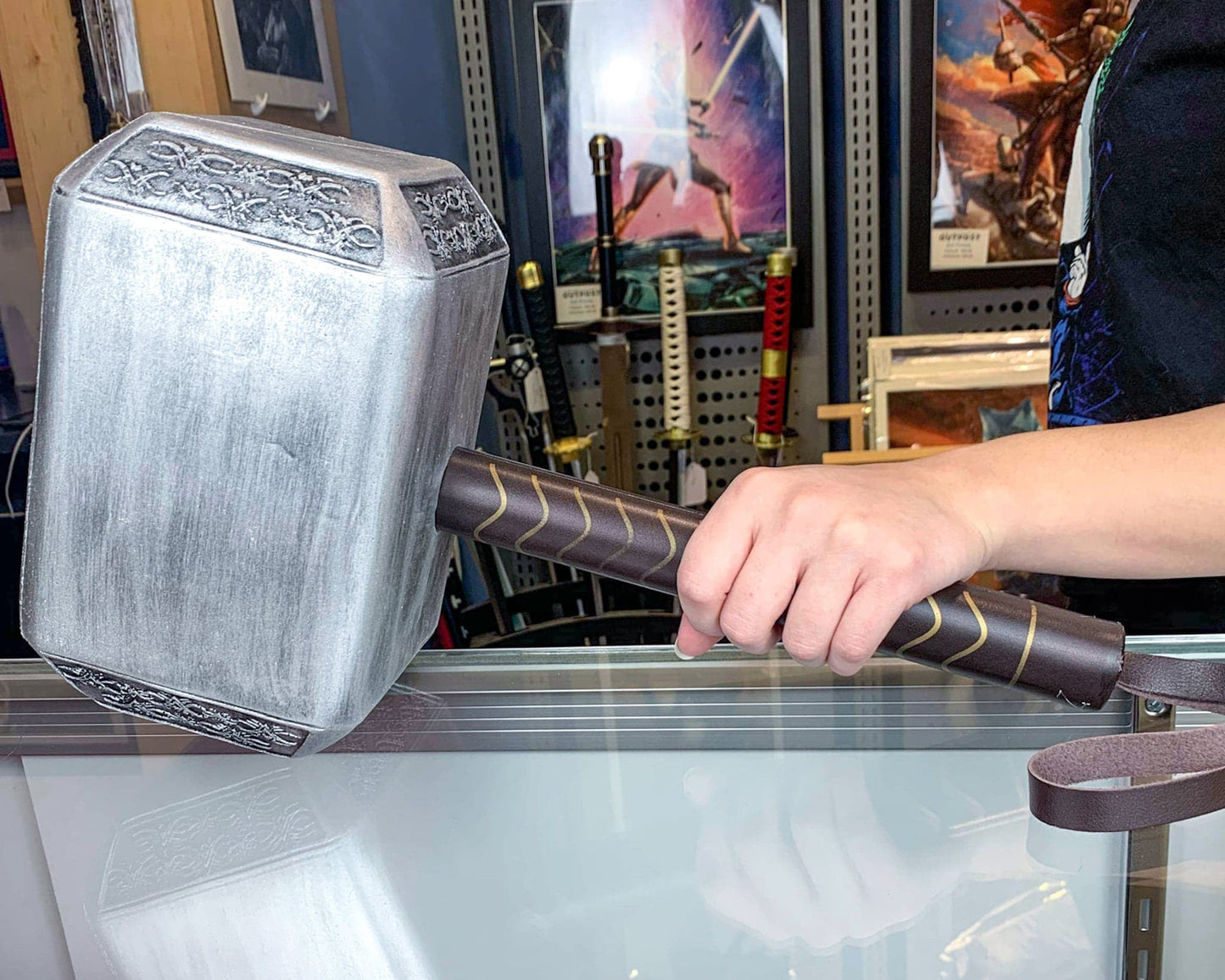Thor Hammer Mjolnir 17" Premium High Density Foam Replica