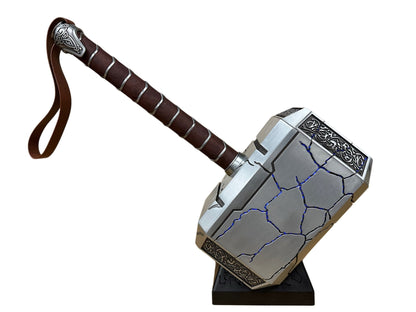 Thor Hammer Mjolnir Steel Prop Replica with LED