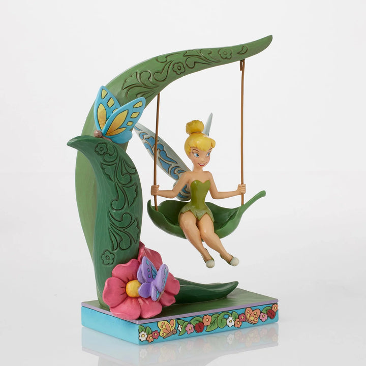 Tinker Bell Spring Swing Jim Shore Disney Traditions Statue