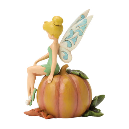 Tinker Bell on Pumpkin Jim Shore Disney Traditions Statue