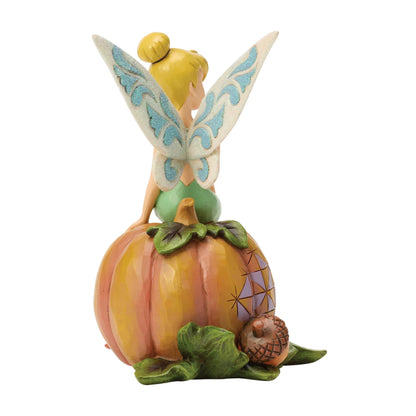 Tinker Bell on Pumpkin Jim Shore Disney Traditions Statue