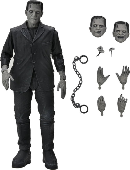 Universal Frankenstein's Monster B&W Ultimate Neca 7" Action Figure